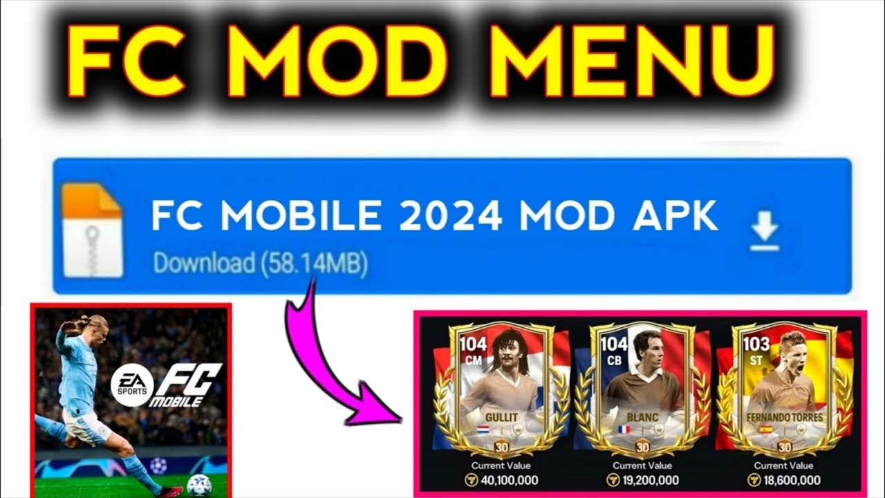 EA Sports Fc Mobile 24 Mod Apk v22.0.03 Gameplay - FC Mobile 24 Mod Apk - Fc Mobile 24 Mod Menu