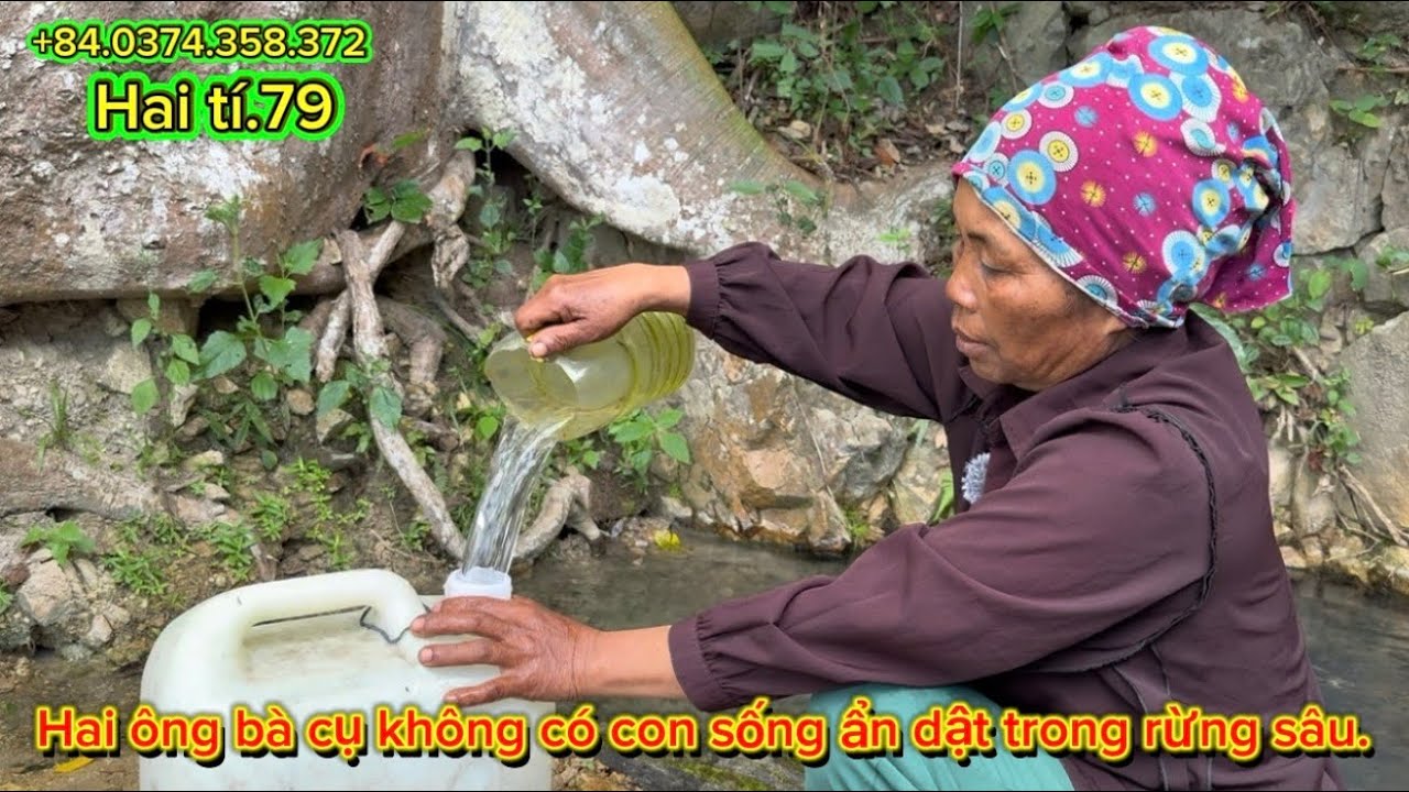Hai ông bà cụ lớn tuổi làm gì để tồn tại trong rừng sâu. Tập 8