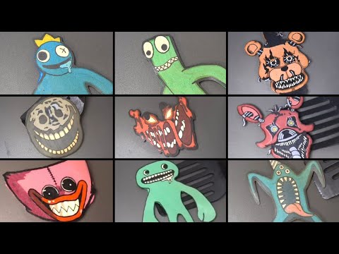 Jumpscare Horror <strong>Mobile</strong> Game Pancake <strong>art</strong> - FNaF, Poppy Playtime, Rainbow Friends, Doors, Banban