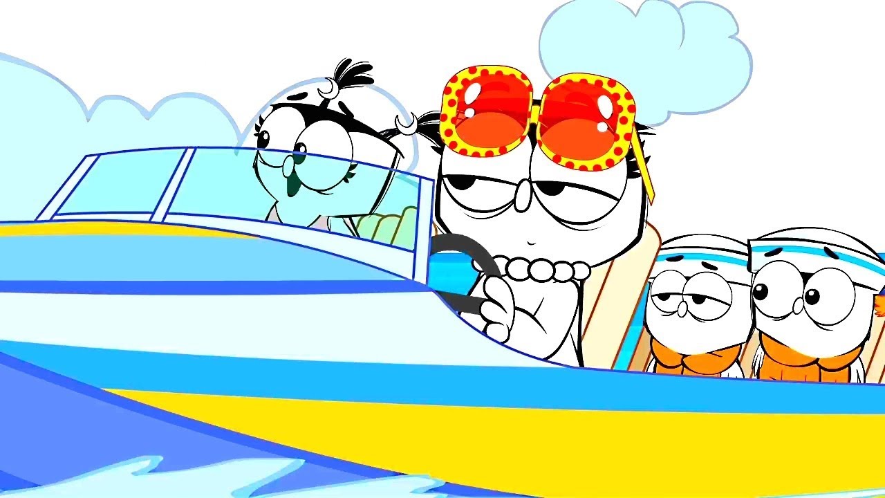 Смешные мультики про птичек для детей. Приключения забавных совят