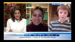 Discover Coding on CTV Morning Live Edmonton for Computer Science Education Week
