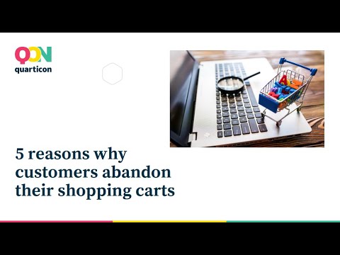 5 reasons why customers abandon their shopping carts - YouTube