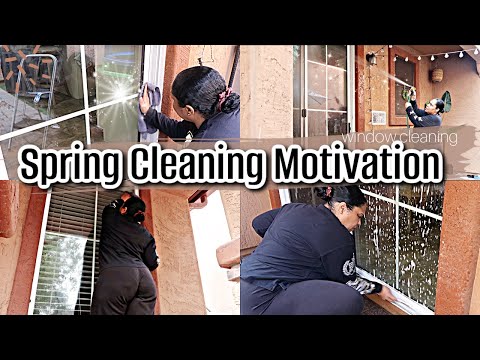 Spring Cleaning Motivation | Deep Cleaning Windows | RaisingHalo