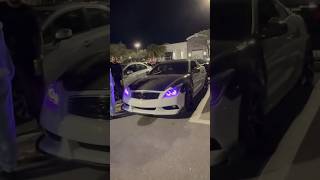 This Infinity Has A Real Carbon Fiber Hood On￼ #infinity #carmeet #carbonfiber #shortvideo