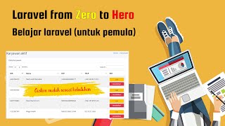 Belajar Laravel (untuk pemula) 6 - Datatable Ajax Server Side 🇵🇸 Belajar Laravel (untuk pemula) 6 - Datatable Ajax Server Side 🇵🇸