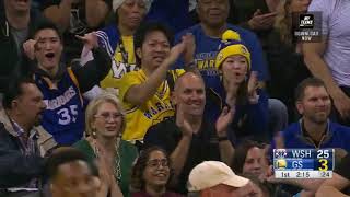 Steph Curry Drops 51 Points and 11 Threes in 3 Quarters vs  Wizards