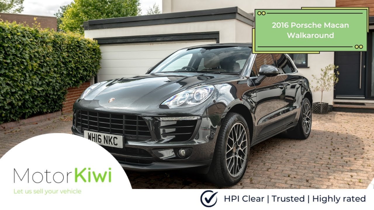 Porsche Macan 2016 Walkaround - YouTube