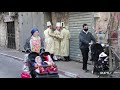 Orthodox Jews Celebrate Purim On Streets Of Jerusalem