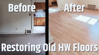 Restoring HW Floors In My 100 Year Old Home