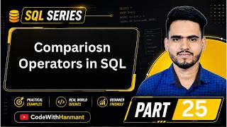 Comparison Operators in SQL