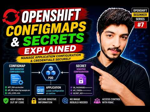 OpenShiftのConfigMapとSecretを解説｜アプリの設定と資格情報を安全に管理する方法