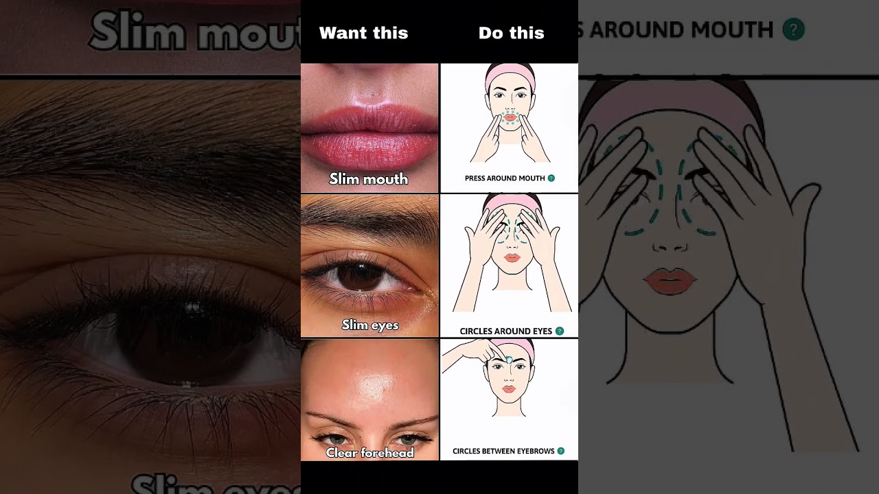 Face glow up workouts for 🇺🇸girls♀️