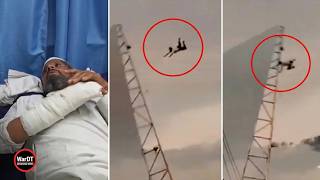 Man Survives Being Blown 50 Feet High By Crazy India Storm