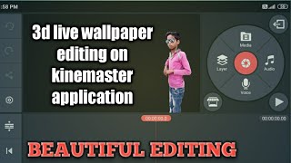 hd live wallpaper editing kinemaster application... screenshot 3