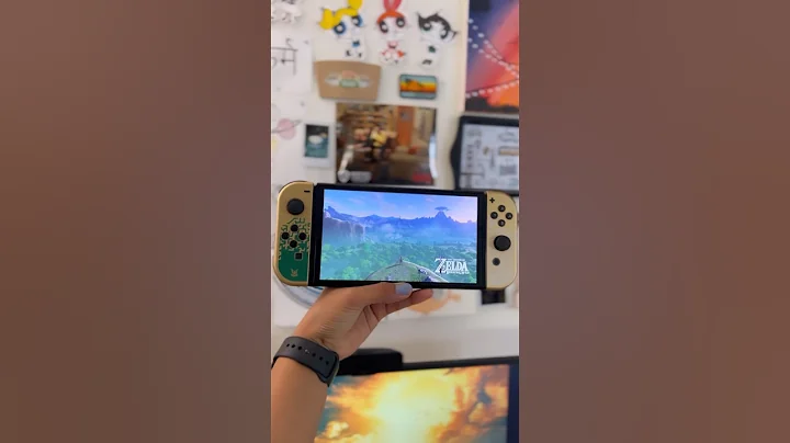 Unboxing Zelda: Tears of kingdom special edition OLED Nintendo Switch. #nintendoswitch #zelda #asmr