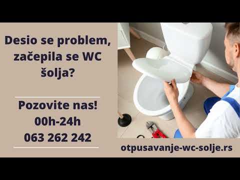 Otpušavanje WC šolje