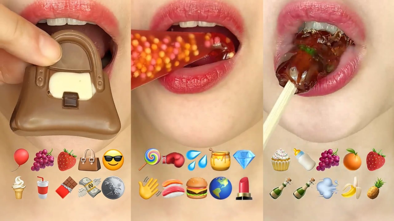 ASMR SATISFYING FOOD MUKBANG 🌈 Eating Sounds 11