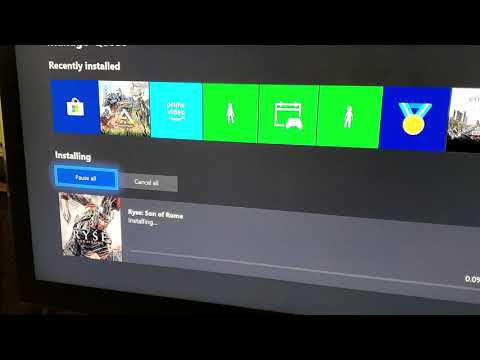 How to install a disc game on xbox one