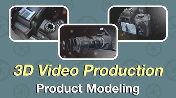DSLR Camera 3D Product Modeling - Video Production 3D Rendering from Zco