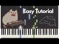 The living tombstone  cats piano tutorial