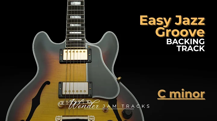 Easy Jazz Groove Backing Track in C minor