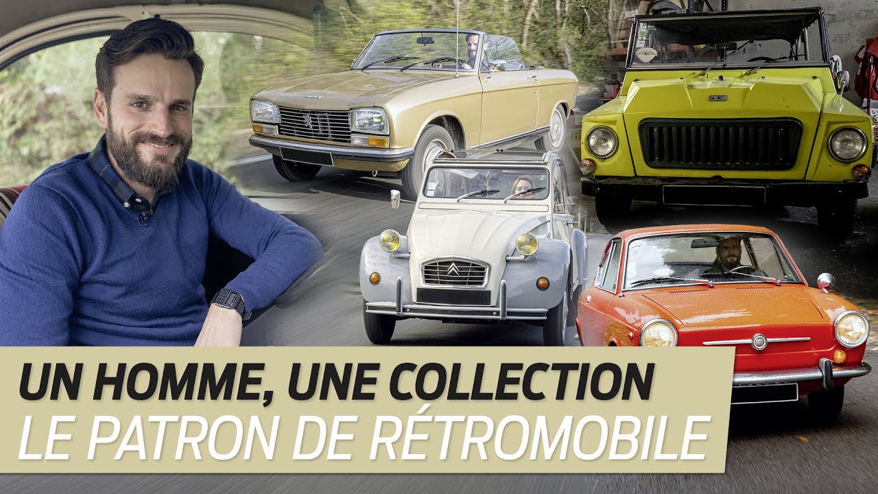Un homme, une collection : Romain Grabowski, le patron de Retromobile