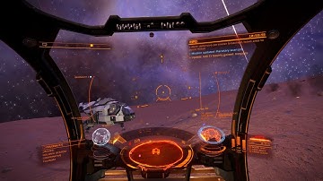 Using the SRV to scan a Data Point in Elite Dangerous