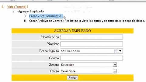 Laboratorio 3 - Insertar Datos a una Tabla desde PHP