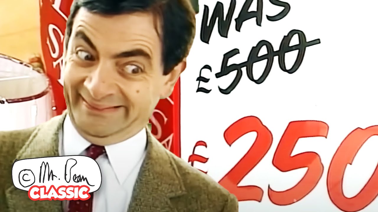 Always Buy An Armchair When It's On Sale! | Mr Bean Funny Clips | Classic Mr Bean