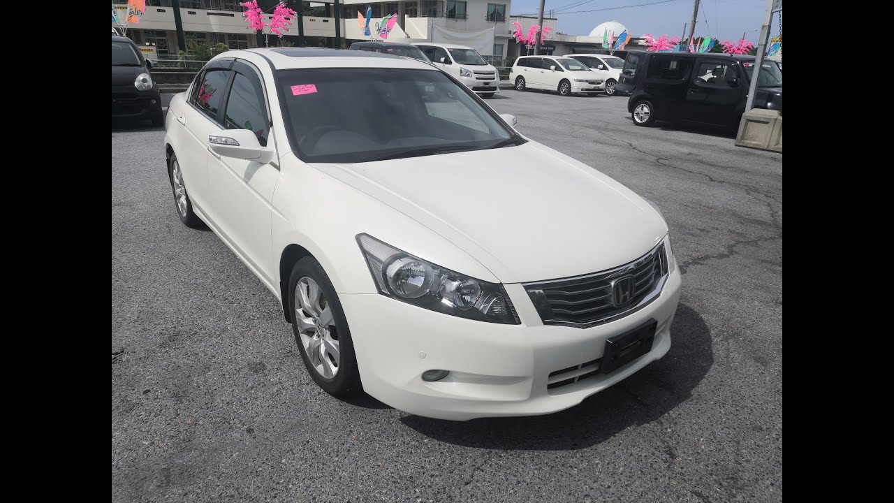 Johnny's Used Cars Okinawa - 2008 Honda Inspire (15397) - YouTube