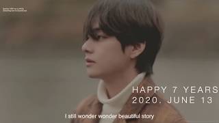 Scenery by V of BTS (BTS 7th Anniversary Advertisement)