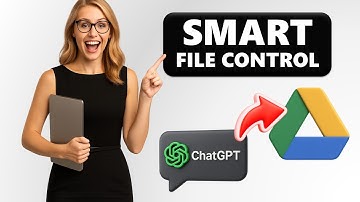Hoe je CHATGPT koppelt aan GOOGLE DRIVE (Docs, Sheets, Slides!)