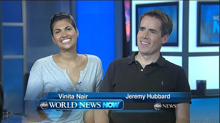 Jeremy Hubbard and Vinita Nair Visit ABC News