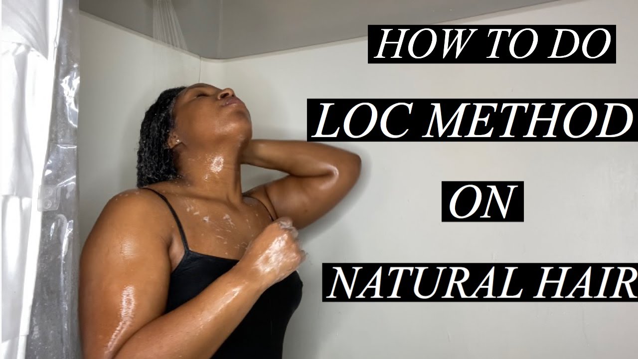 HOW TO DO LOC METHOD ON NATURAL HAIR - YouTube