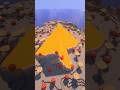 Minecraft Lava Pyramid ☠️ #minecraft #shorts