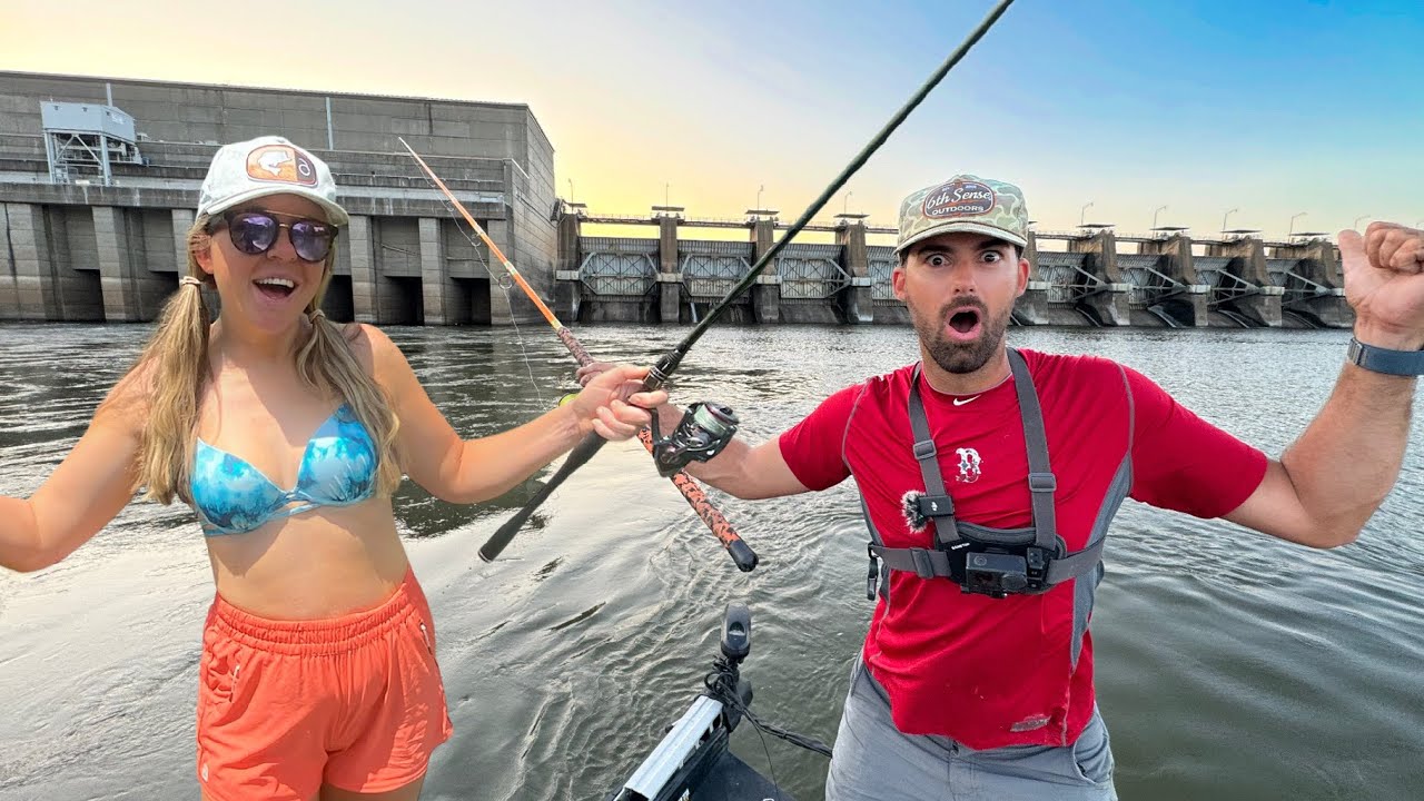 Fishing Arkansas EPIC RIVERS and SPILLWAYS! -- Monster Catfish, Walleye, Striper, Trout and MORE!