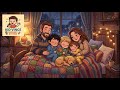 Rainy Night Lullaby 🌧️🌙 Bedtime Song for Kids Calm Sleep Nursery Rhymes