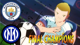 Manchester City - Inter Milan | Champions League Final in Captain Tsubasa