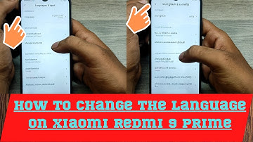 How to Change Language in Redmi 9 prime| How to Change Language on Xiaomi Redmi 9 prime