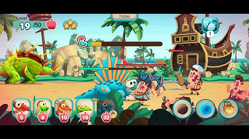 Dino Bash 2 Travel Through Time Island 23 Level 2