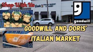 Thrifting Goodwill West Palm and Doris' Italian Market For A Treat | Thrifting for Resale