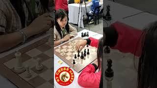 Bishops endgame played between Ma. Jerranica Kayte Balderama versus Ellysa Therese Margaux Maru
