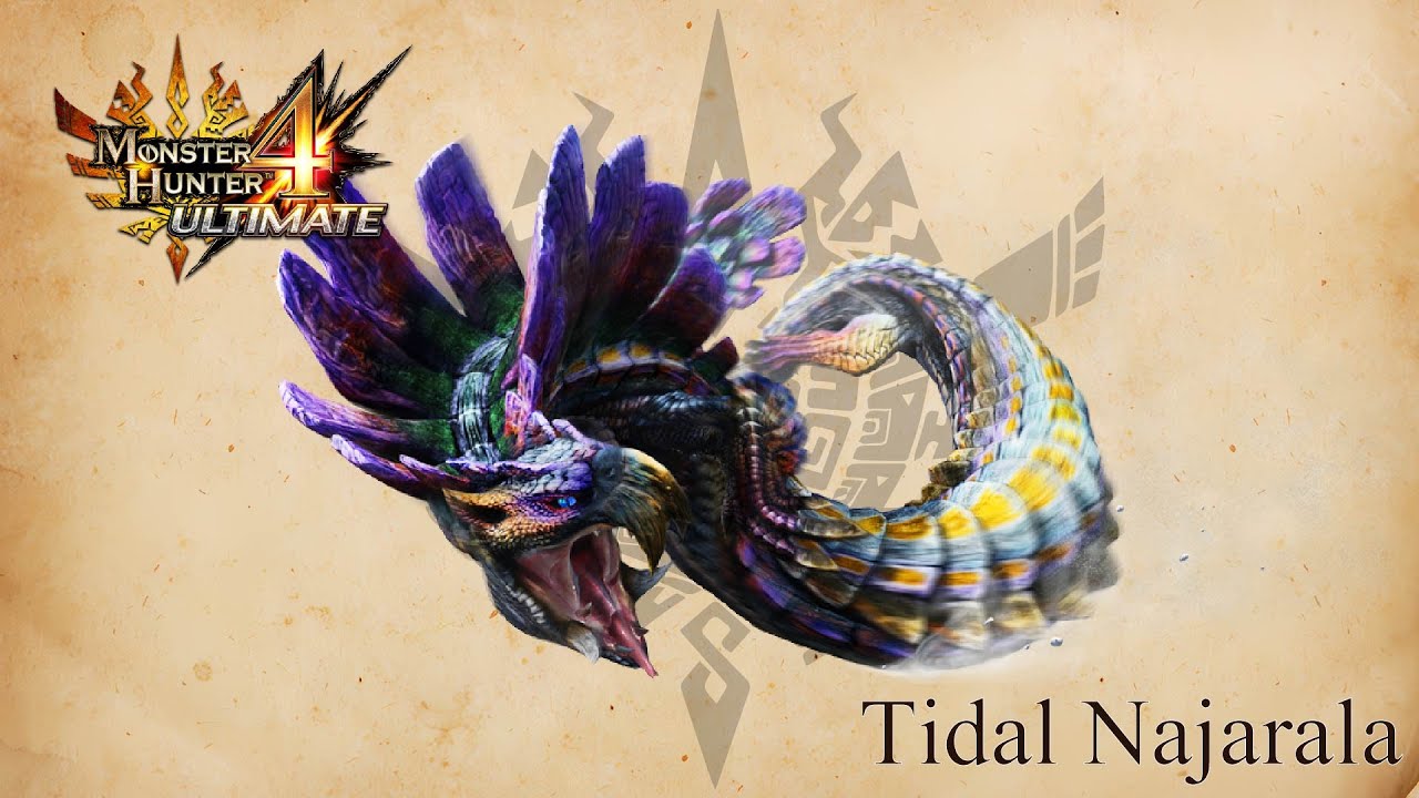 Monster Hunter 4 Ultimate - Tidal Najarala 