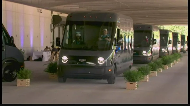 Amazon releases fleet of all-electric vans