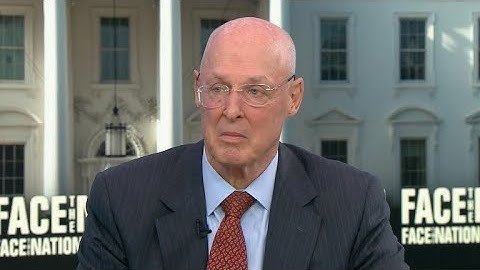 Henry Paulson, ex-Treasury chief, warns "no one wins a trade war"