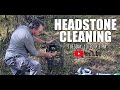 Cleaning Headstone