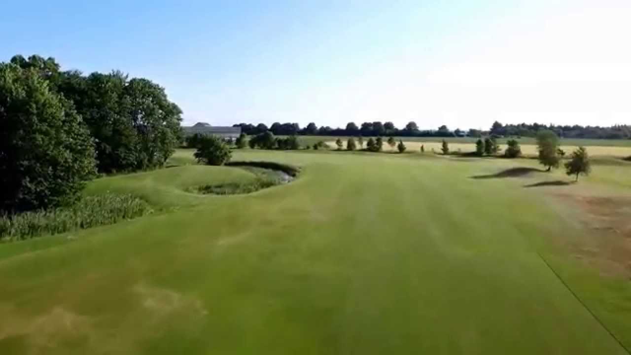 Dronefilm for hvert hul – Golfklub