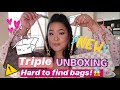 Louis Vuitton Triple Unboxing | Hard To Find Bags | LV | Haul