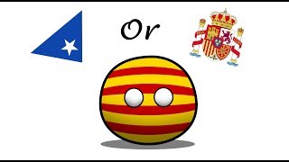 Каталонский кризис (Countryballs).