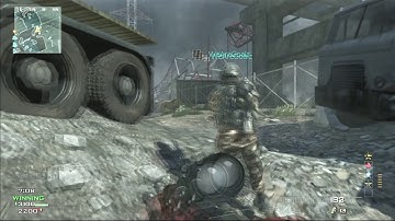 CoD MW3 L86 LSW MOAB Gameplay